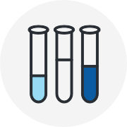 Illustration of test tubes