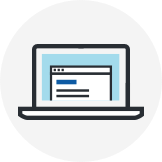 Illustration of a laptop